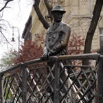 Bronze Statue in Budapest